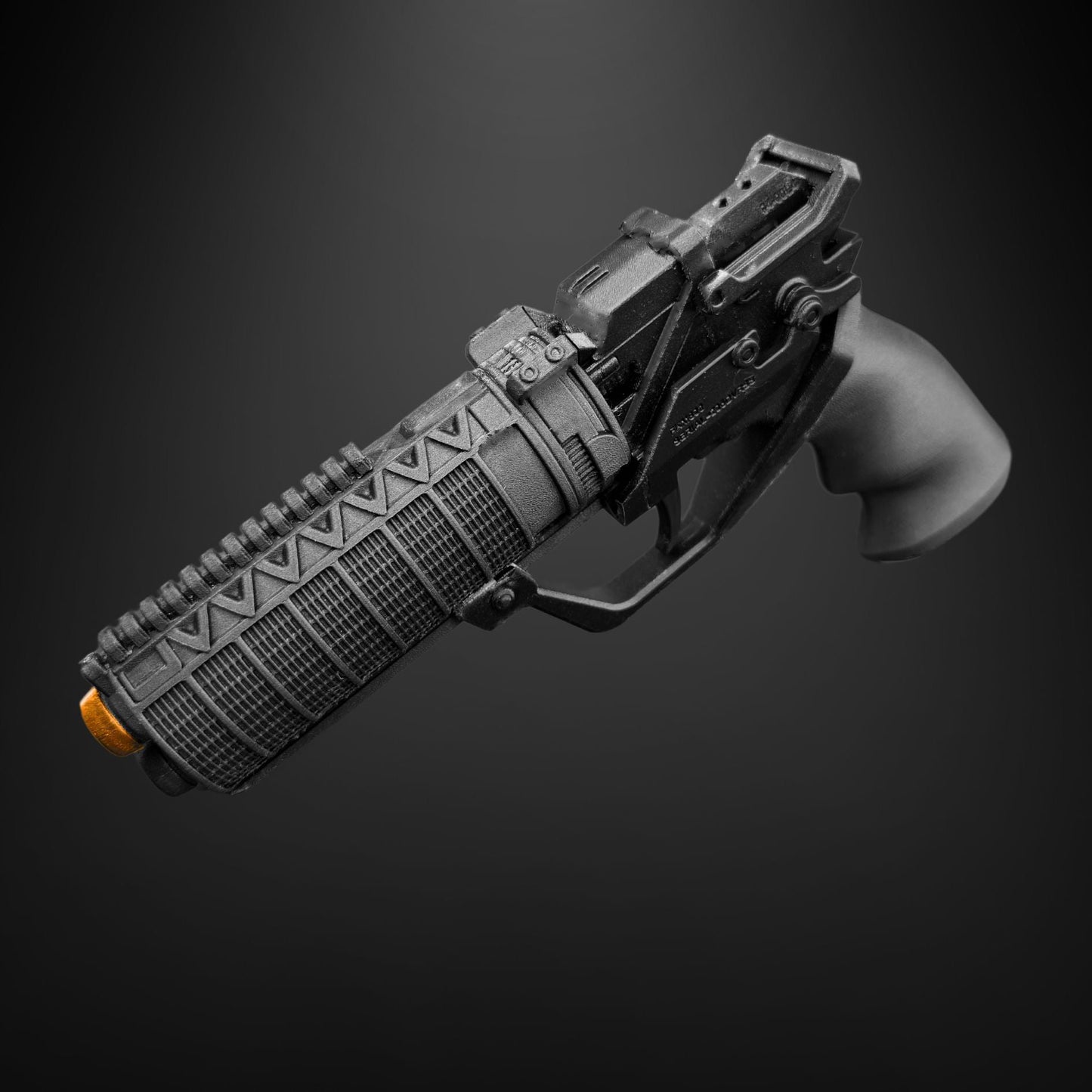 Finished painted example for Blade Runner: Officer K's Pistol