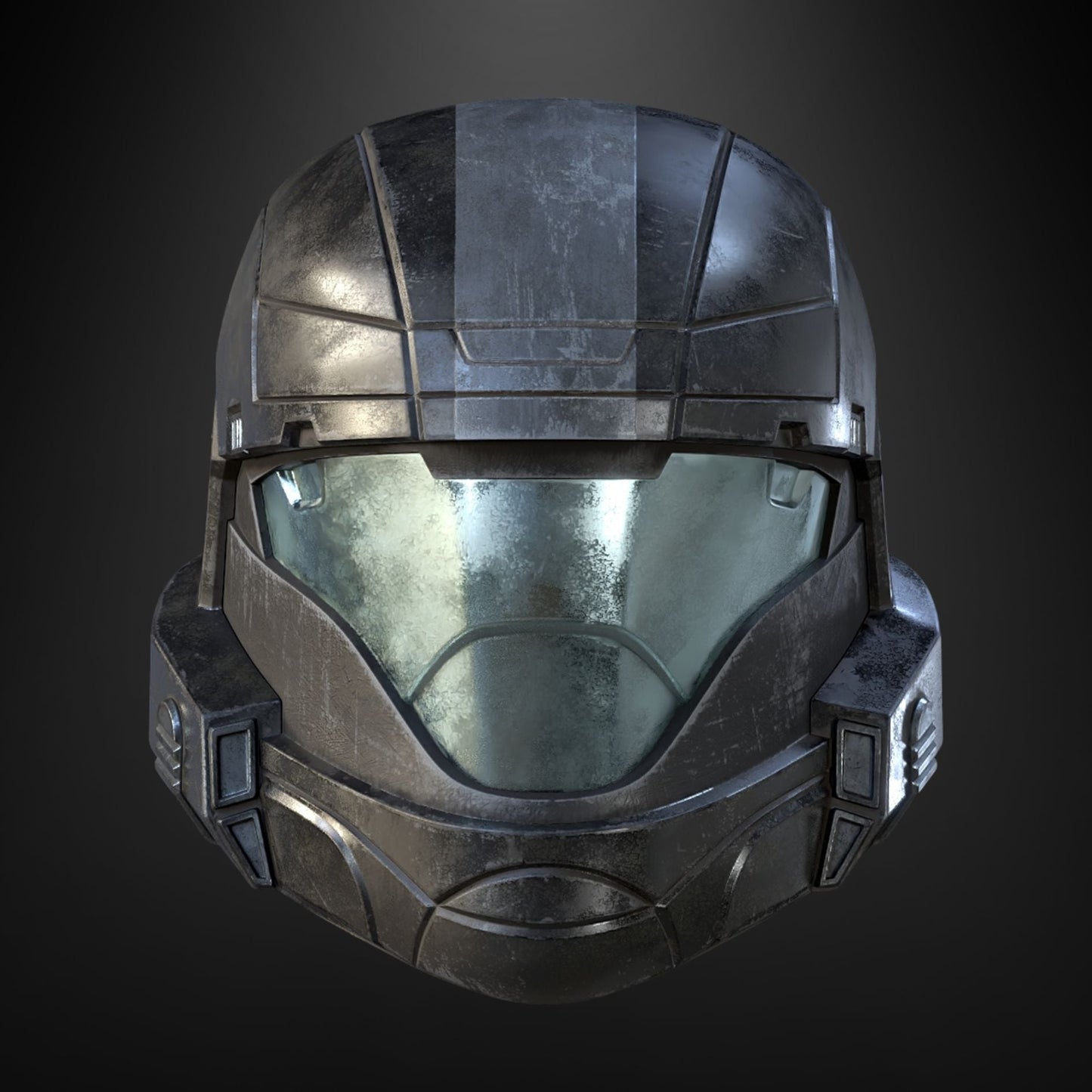 Finished painted example for Helldivers 2: A-9 Helljumper Helmet