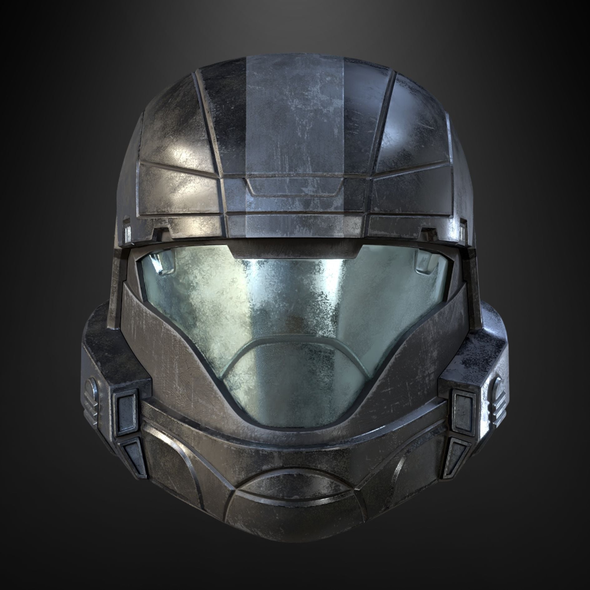 Finished painted example for Helldivers 2: A-9 Helljumper Helmet