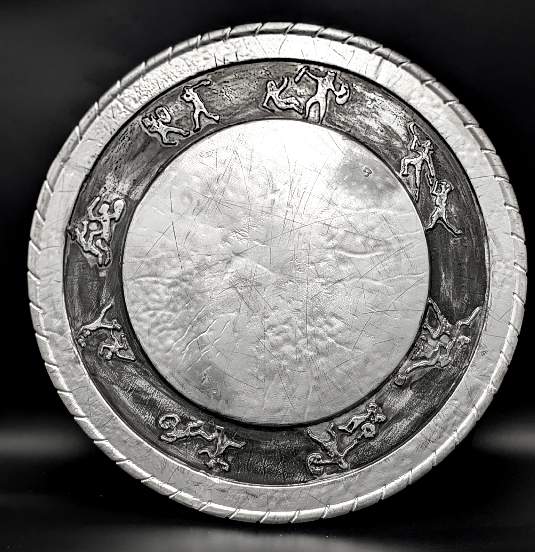 Finished painted example for Gladiator: Maximus Shield