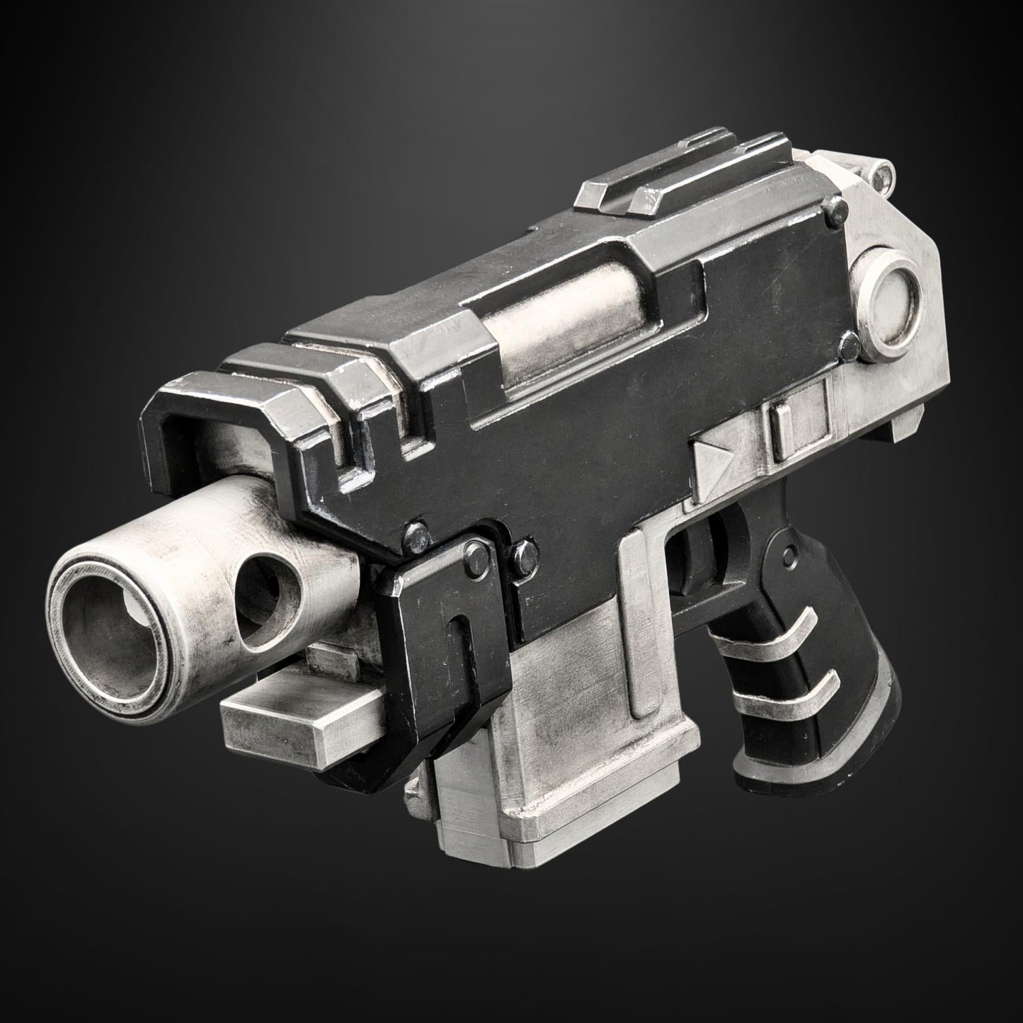 Finished painted example for Grimdark: Bolt Pistol