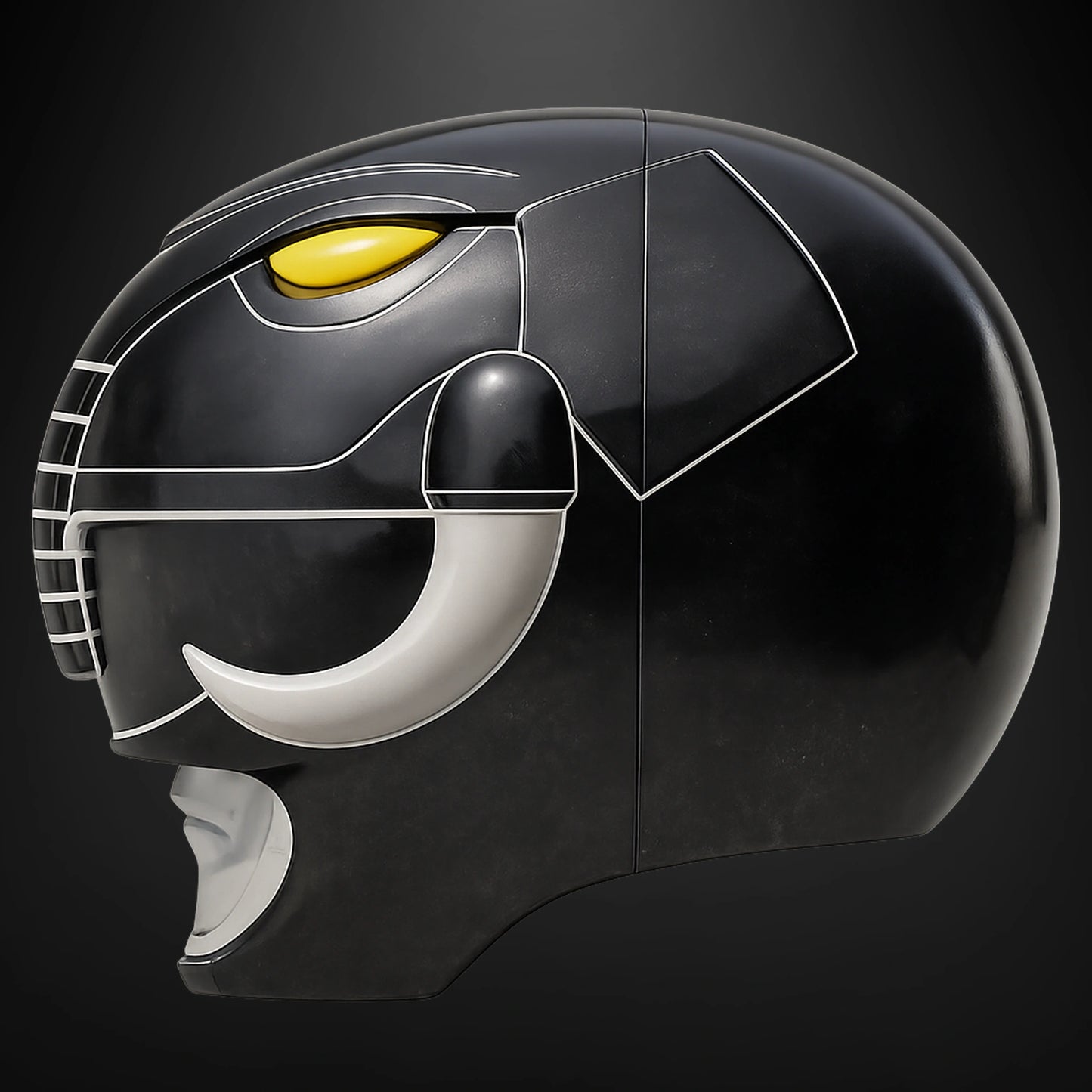 Power Rangers (MMPR): Black Ranger Helmet - Prop or Replica