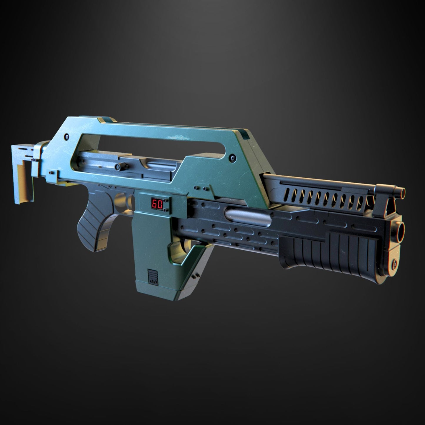 Alien: M41A Pulse Rifle - Studio Prep (Vapor Smoothed)