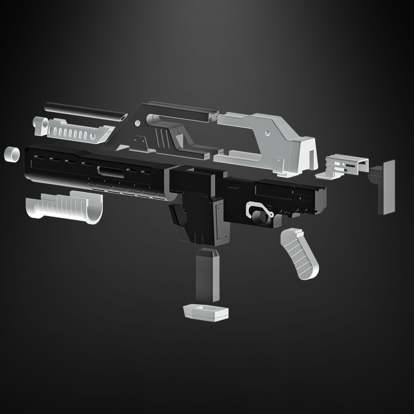 Alien: M41A Pulse Rifle - Prop or Replica (DIY Kit)