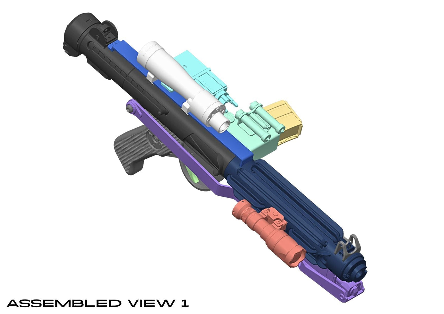 Star Wars: E-11 Blaster - Studio Prep (Vapor Smoothed)