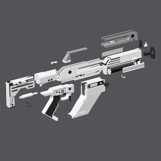 Alien: Romulus F44AA Pulse Rifle - Studio Prep (Vapor Smoothed)