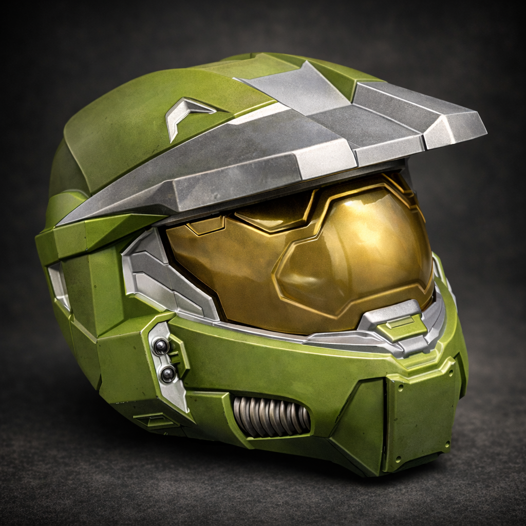 Halo 3: Master Chief Helmet MK 6 - Prop or Replica