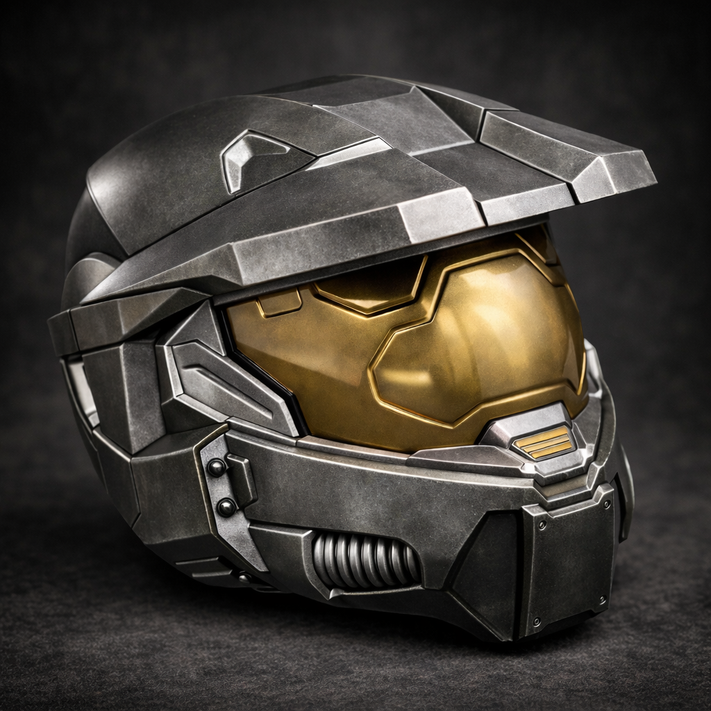 Halo 3: Master Chief Helmet MK 6 - Prop or Replica