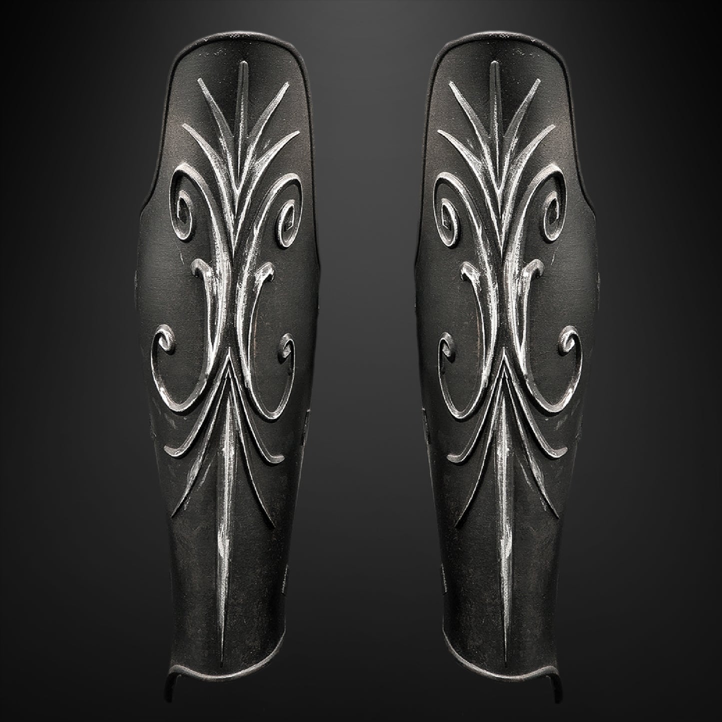 Gladiator: Shin Greaves / Guards - Prop or Replica