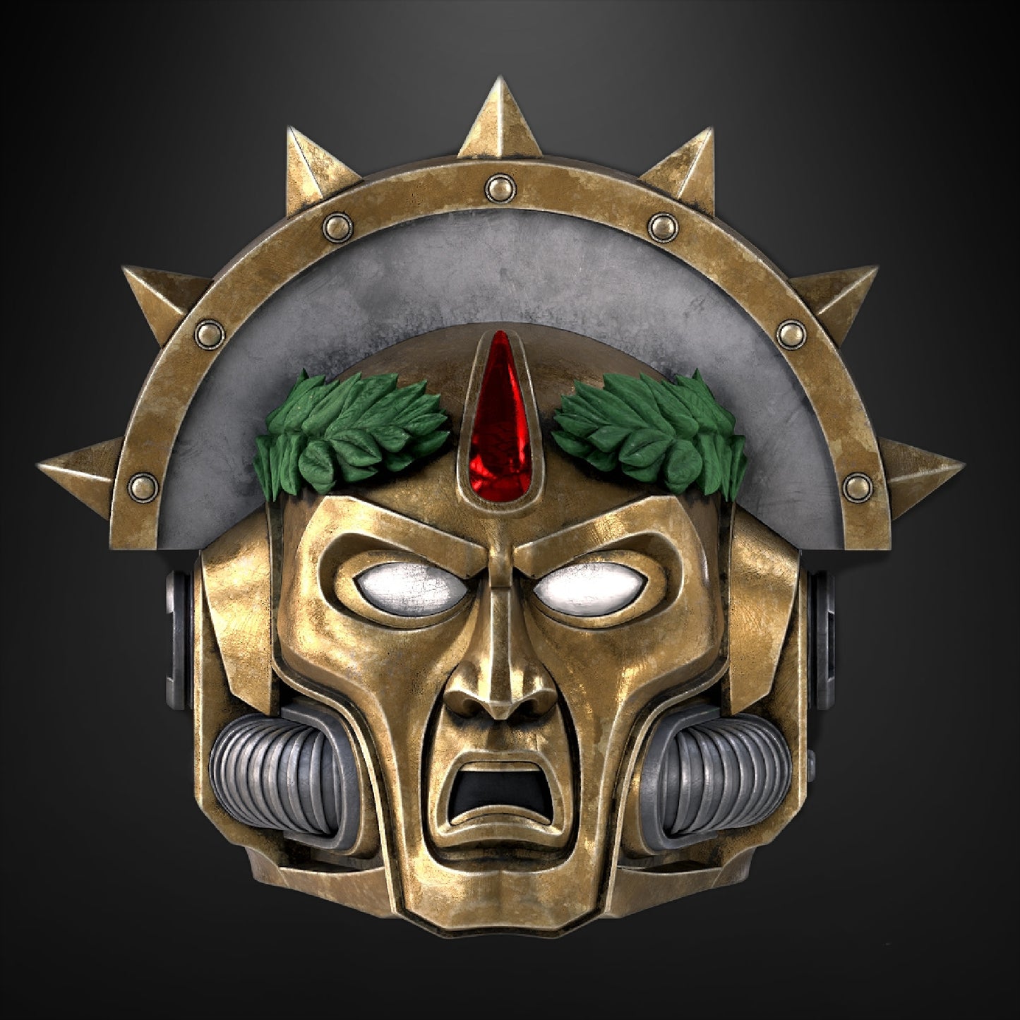 Grimdark: Death Mask of the Lord Regent - Prop or Cosplay