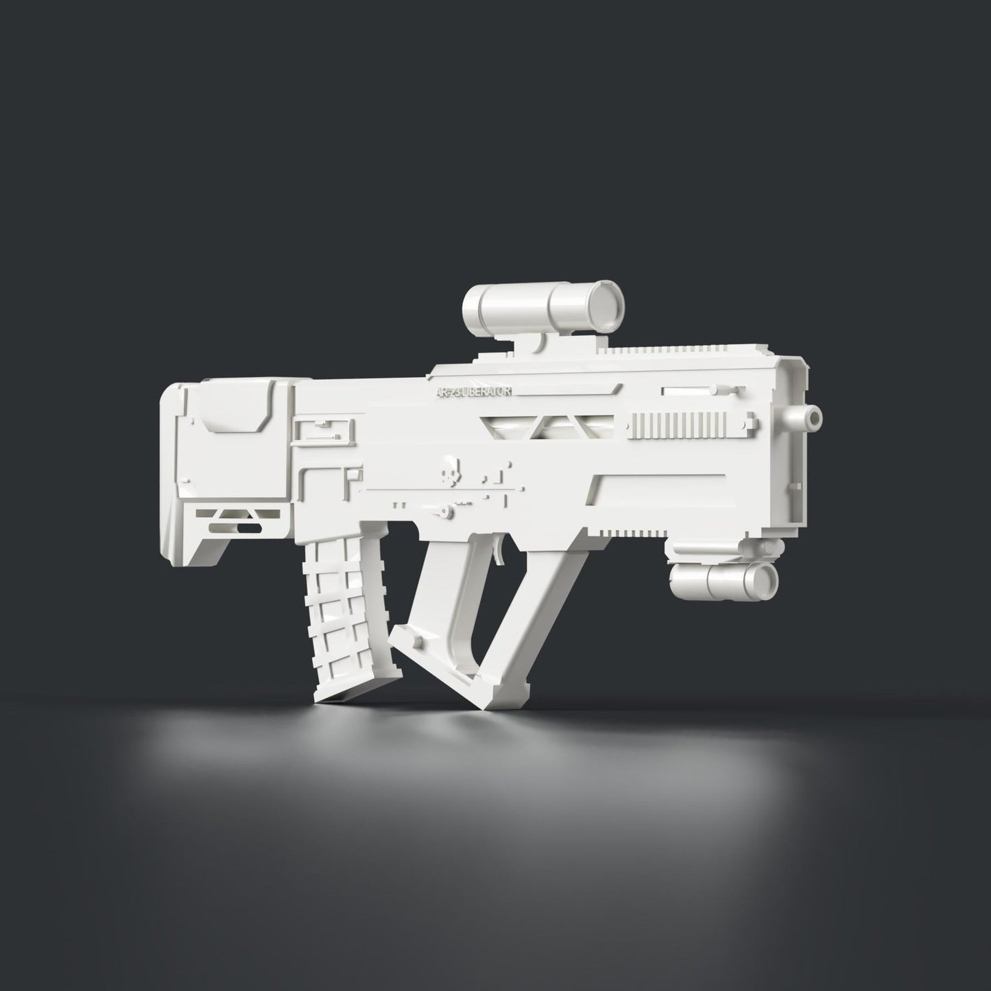 Helldivers 2: AR-23 Liberator - Studio Prep (Vapor Smoothed)