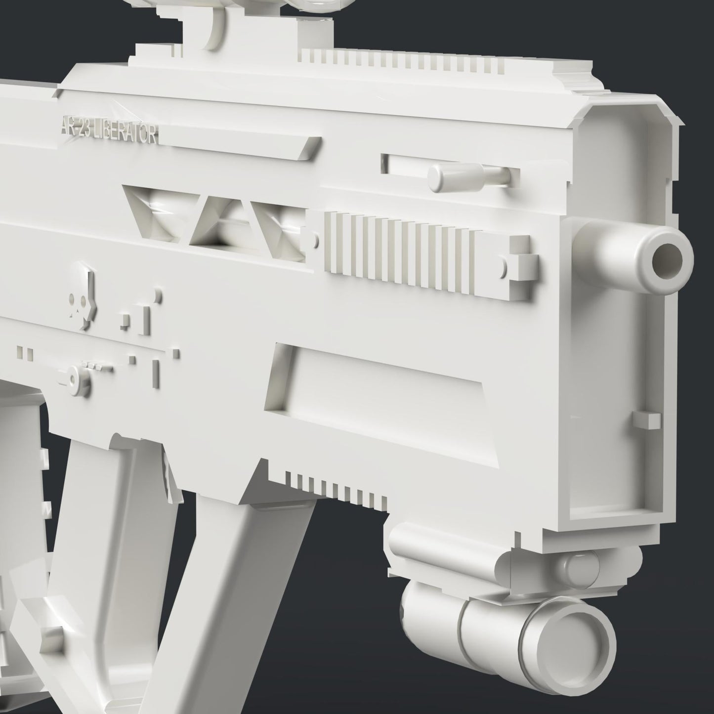 Helldivers 2: AR-23 Liberator - Studio Prep (Vapor Smoothed)