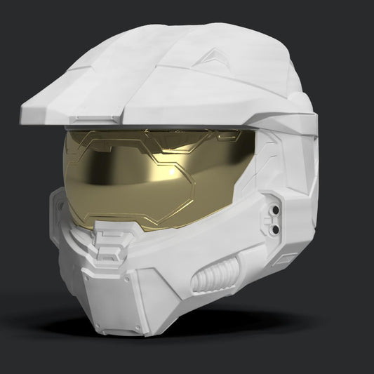 Halo 3: Master Chief Helmet MK6 - Studio Prep (Vapor Smoothed)