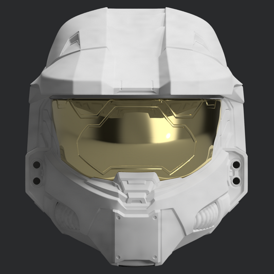 Halo 3: Master Chief Helmet MK6 - Studio Prep (Vapor Smoothed)