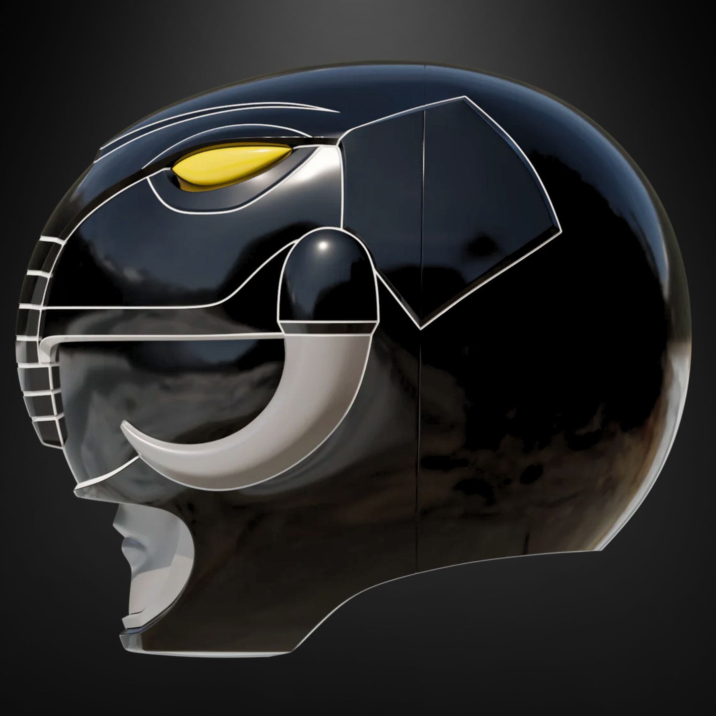 Power Rangers (MMPR): Black Ranger Helmet - Prop or Cosplay