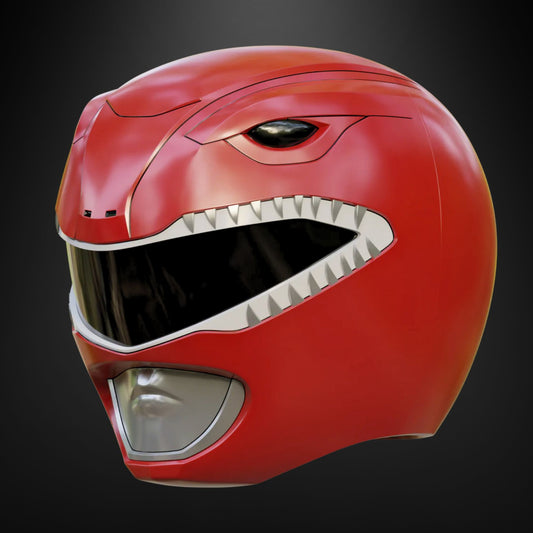 Power Rangers (MMPR): Red Ranger Helmet - Prop or Cosplay