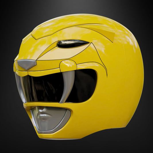 Power Rangers (MMPR): Yellow Ranger Helmet - Prop or Cosplay