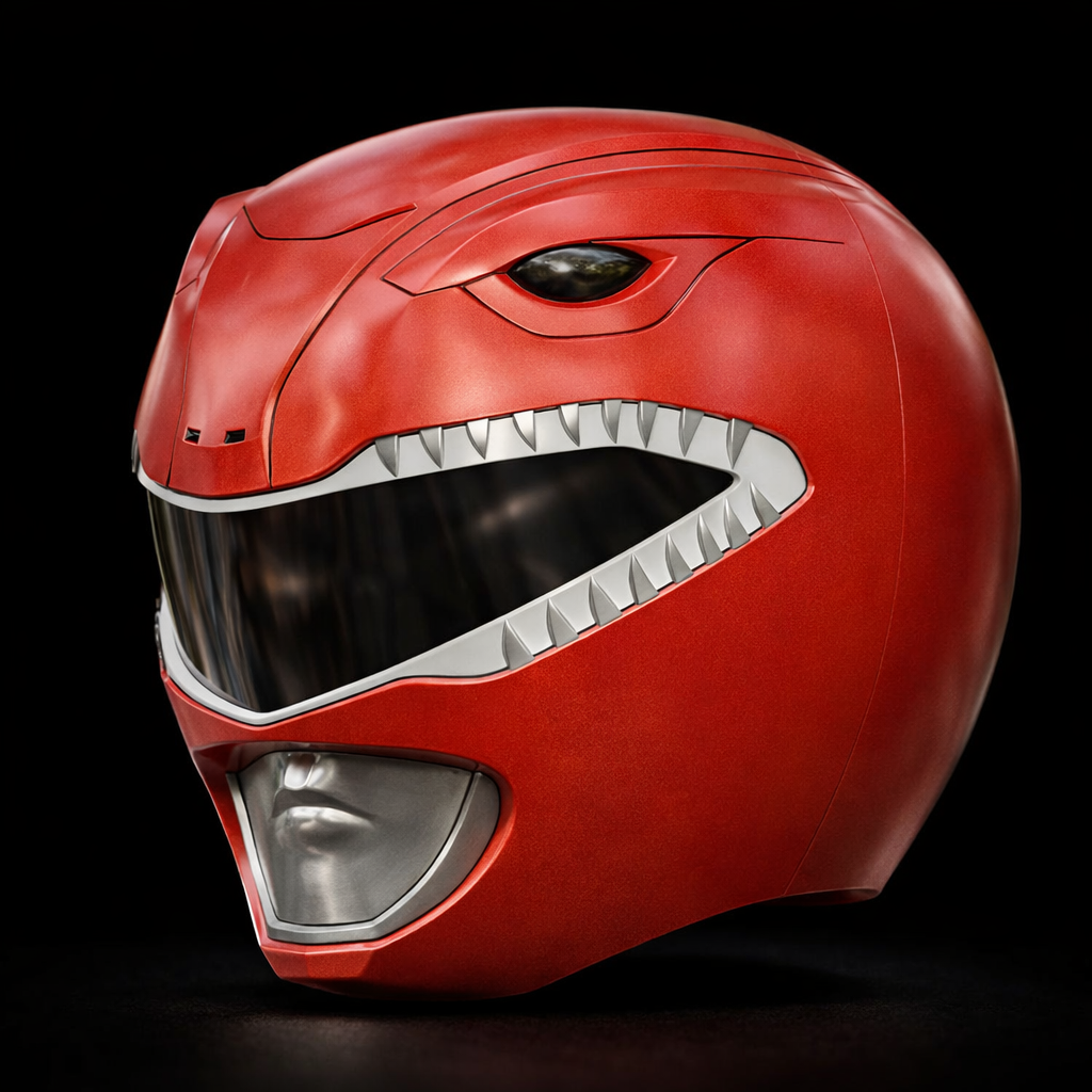 Power Rangers (MMPR): Red Ranger Helmet - Prop or Replica
