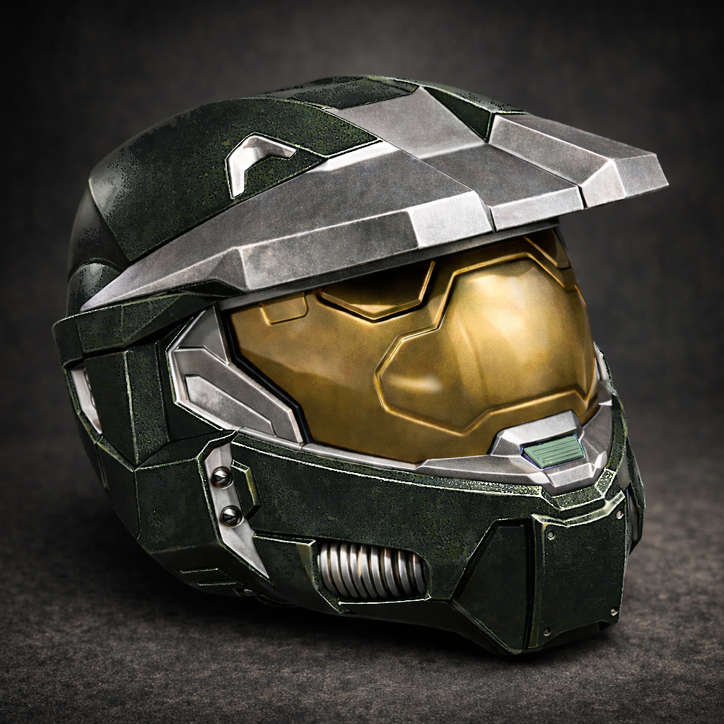 Halo 3: Master Chief Helmet MK 6 - Prop or Replica