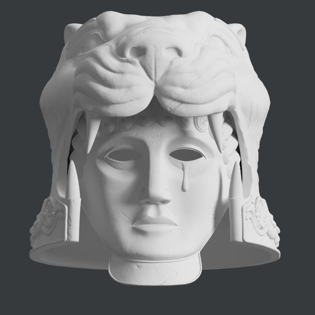 Gladiator: Tigris of Gaul Helmet - Prop or Replica (DIY Kit)