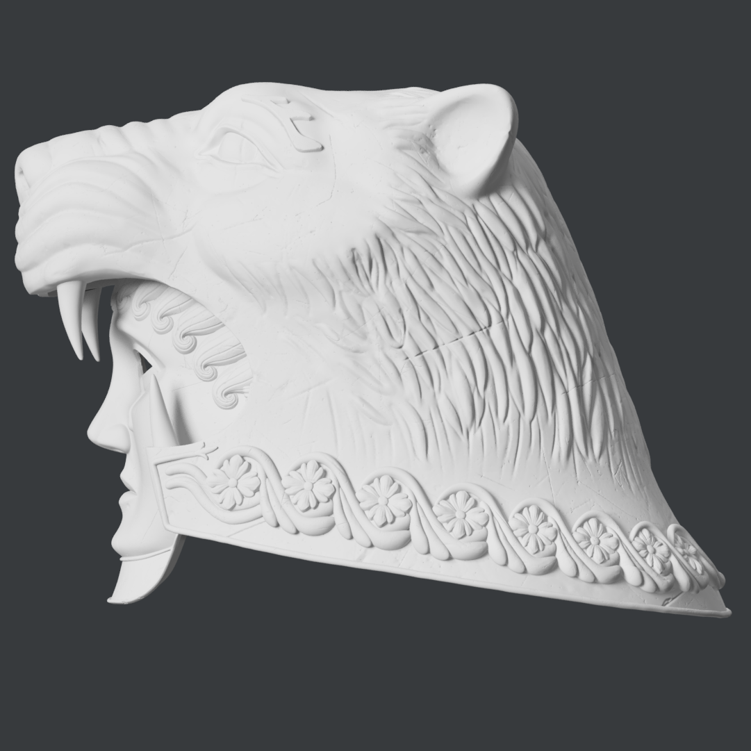 Gladiator: Tigris of Gaul Helmet - Prop or Replica (DIY Kit)