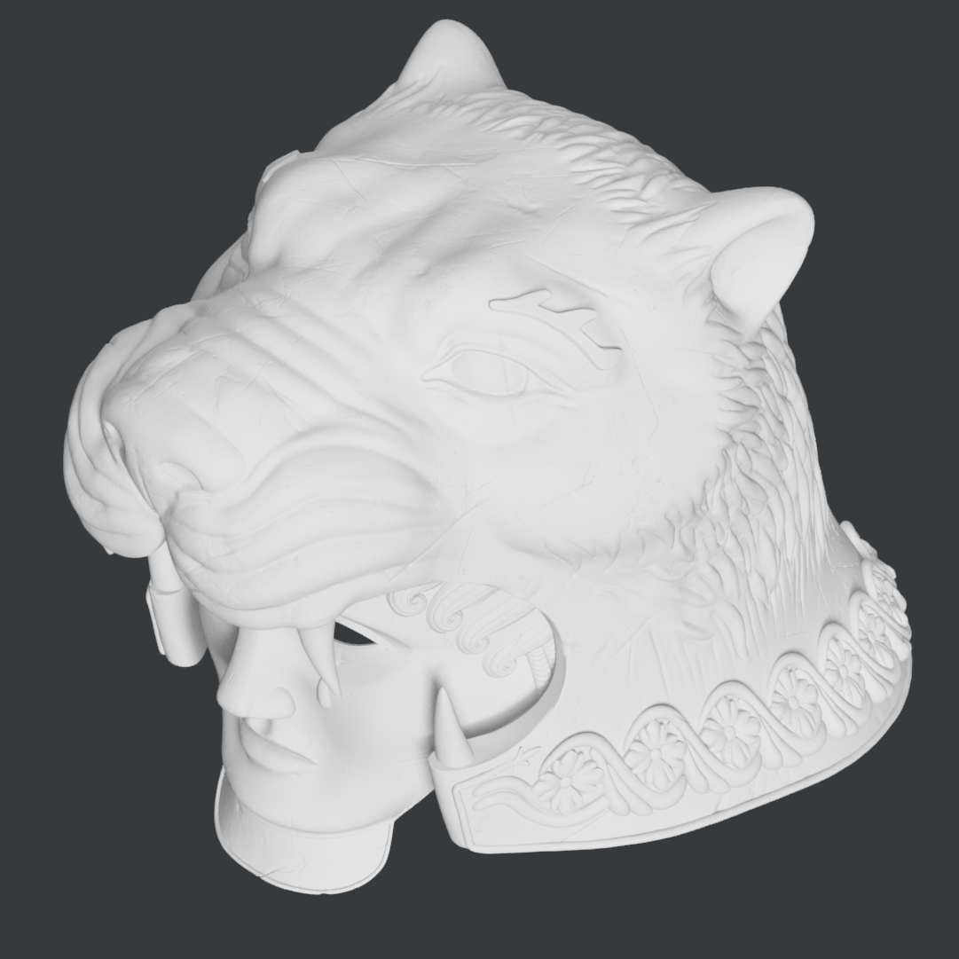 Gladiator: Tigris of Gaul Helmet - Prop or Replica (DIY Kit)