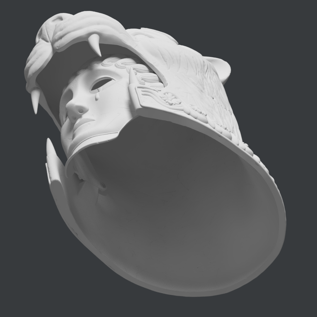 Gladiator: Tigris of Gaul Helmet - Prop or Replica (DIY Kit)