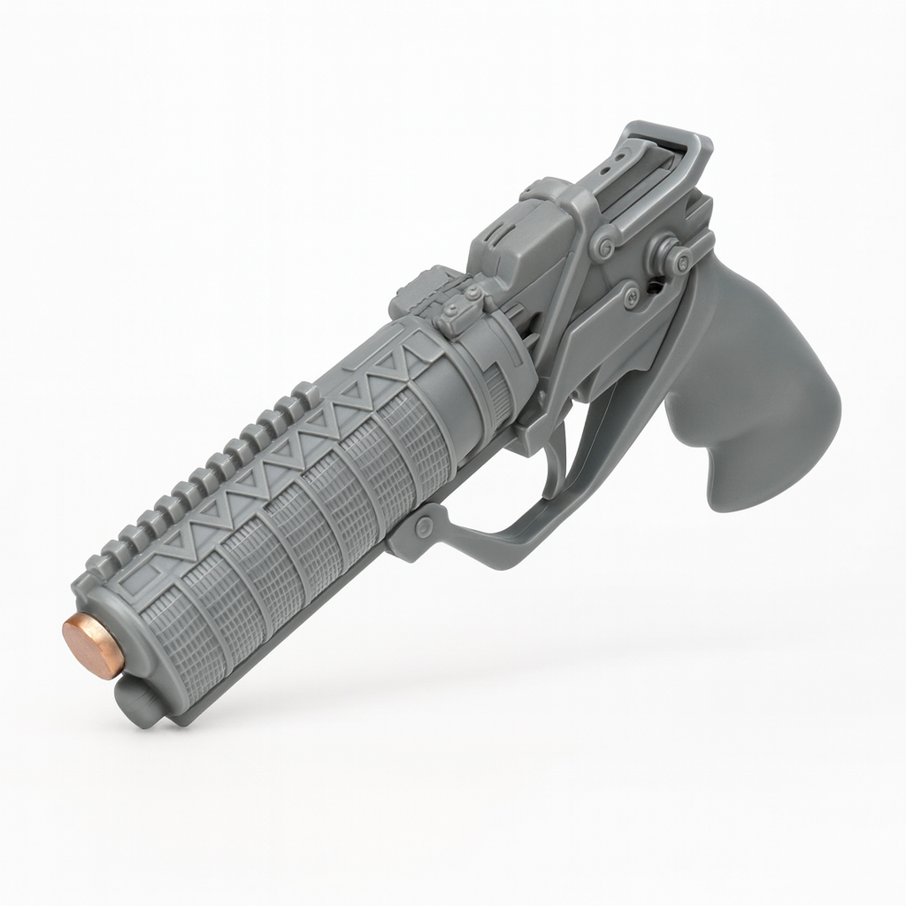 Assembled vapour-smoothed Build Kit hero image for Blade Runner: Officer K's Pistol