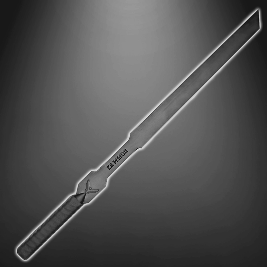 Source-anchored raw-grey RTA image for Dune: Atreides Military Sword - Ready to Assemble