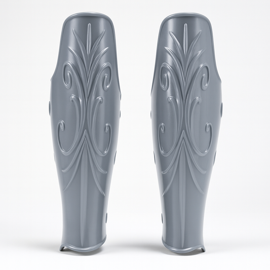 Assembled vapour-smoothed Build Kit hero image for Gladiator: Shin Greaves / Guards