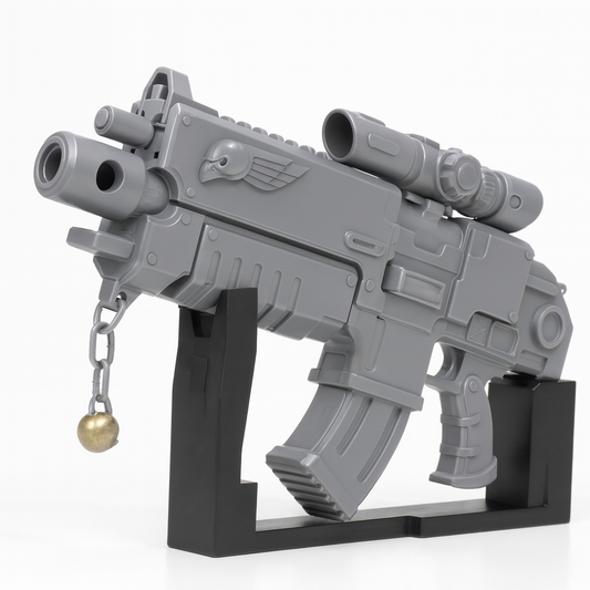 Assembled vapour-smoothed Build Kit hero image for Grimdark: Artificer Bolt Rifle