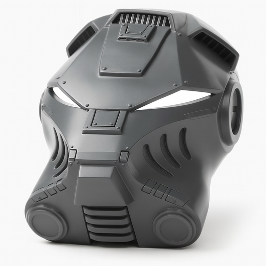 Assembled vapour-smoothed Build Kit hero image for Grimdark: Terminus Siege Helm