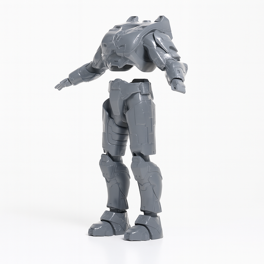 Assembled vapour-smoothed Build Kit hero image for Halo 3: Master Chief MK6 Full Armour Set