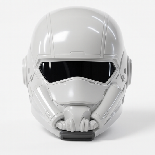 Assembled vapour-smoothed Build Kit hero image for Helldivers 2: Bonesnapper Helmet