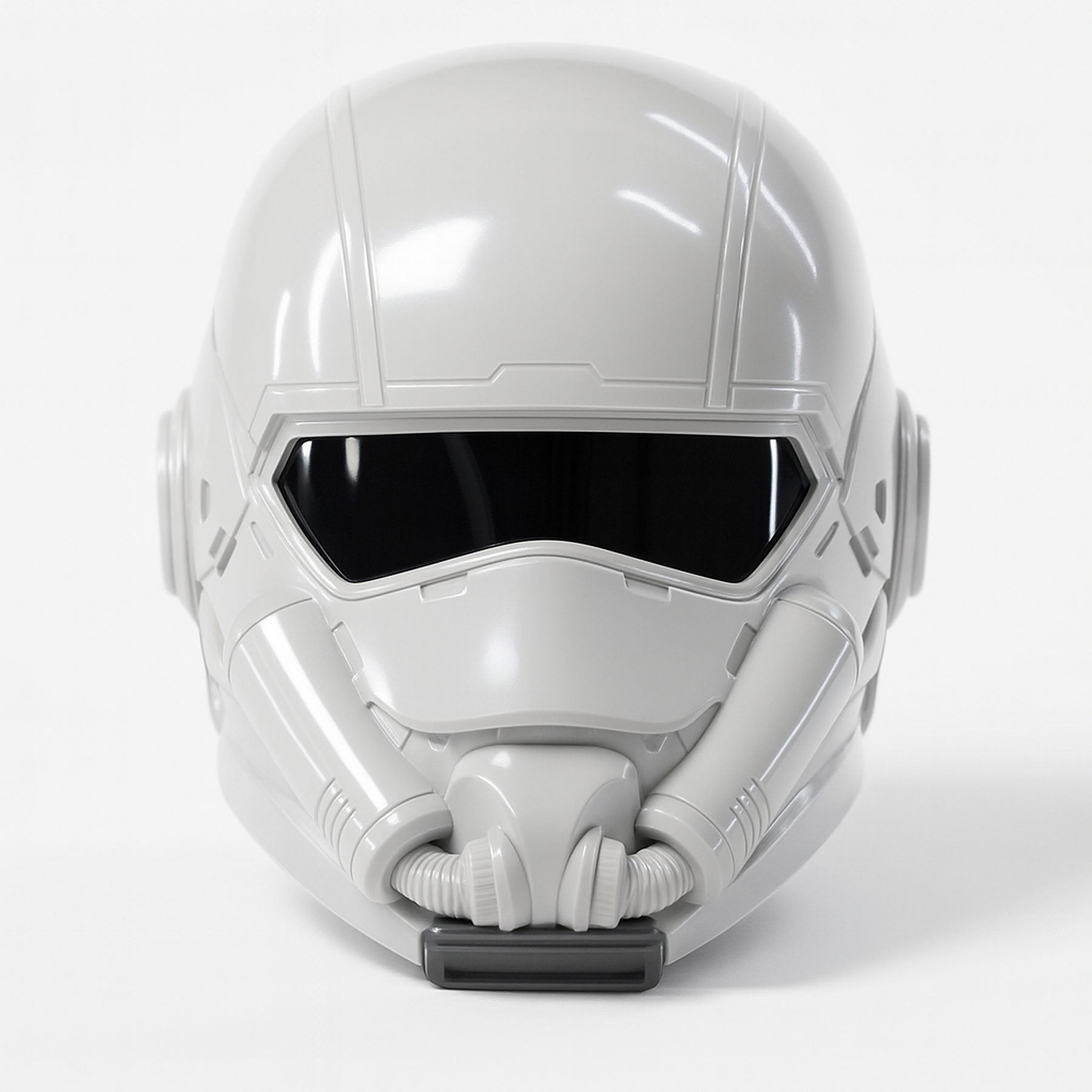 Assembled vapour-smoothed Build Kit hero image for Helldivers 2: Bonesnapper Helmet