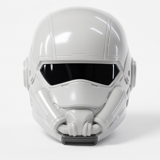 Assembled vapour-smoothed Build Kit hero image for Helldivers 2: Bonesnapper Helmet