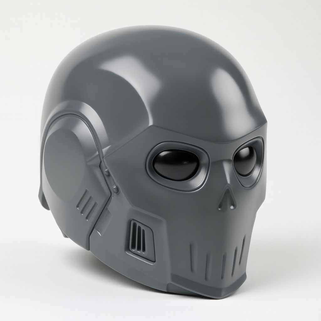 Assembled vapour-smoothed Build Kit hero image for Helldivers 2: Hell Bent Helmet