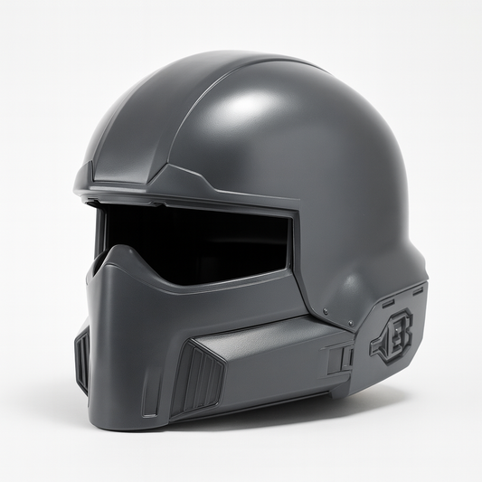 Assembled vapour-smoothed Build Kit hero image for Helldivers 2: B-01 Tactical Helmet