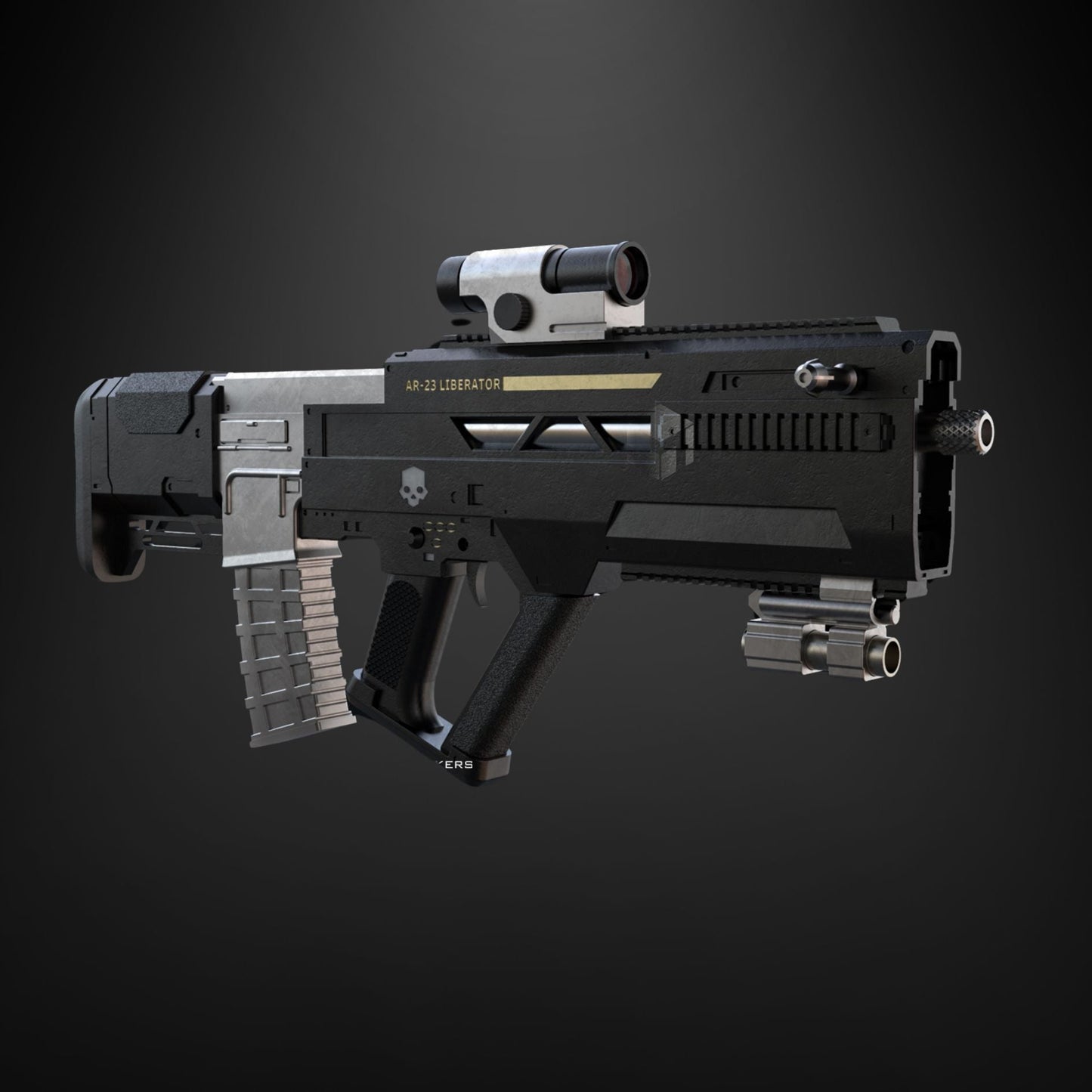 Helldivers 2: AR-23 Liberator - Studio Prep (Vapor Smoothed)