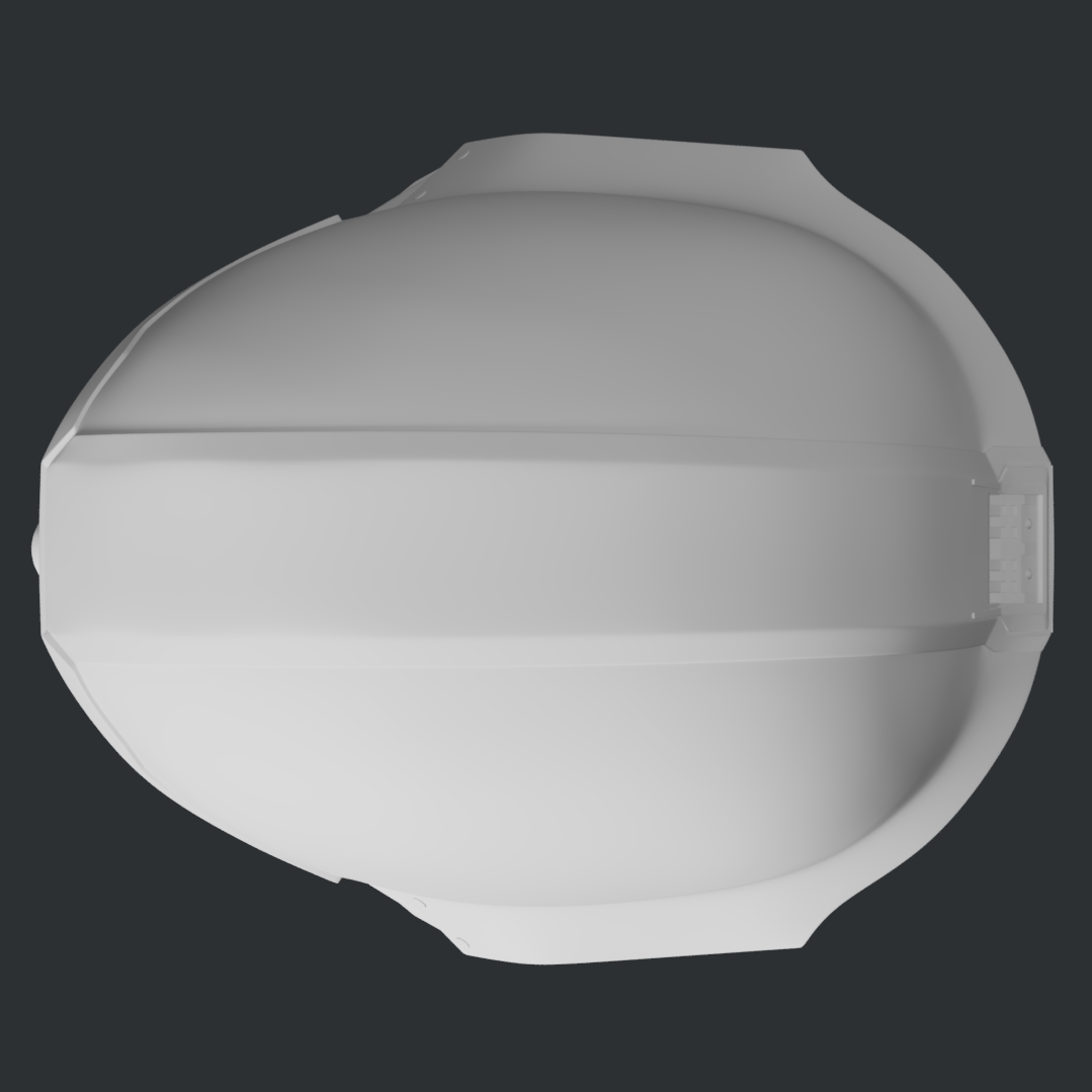 Helldivers 2: B-01 Tactical Helmet - Studio Prep (Vapor Smoothed)