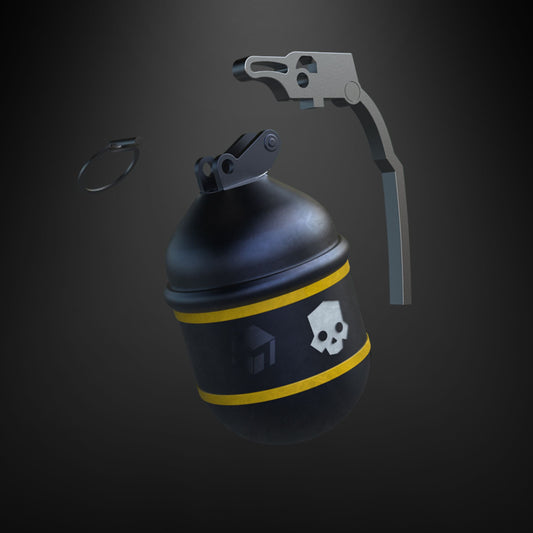 Helldivers: G6 Frag Grenade with functional pin - Prop or Cosplay