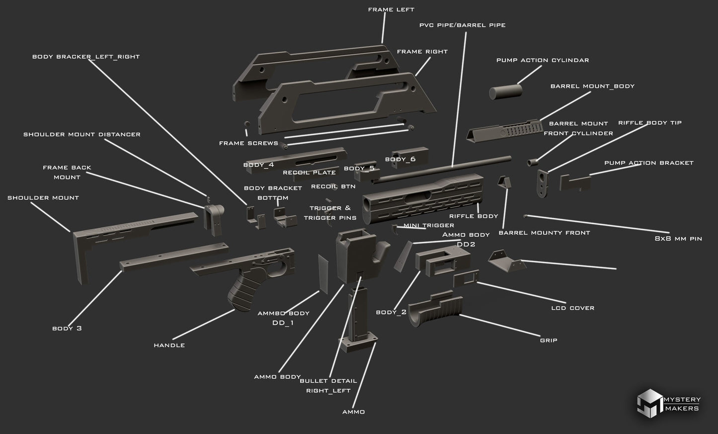 Alien: M41A Pulse Rifle - Studio Prep (Vapor Smoothed)