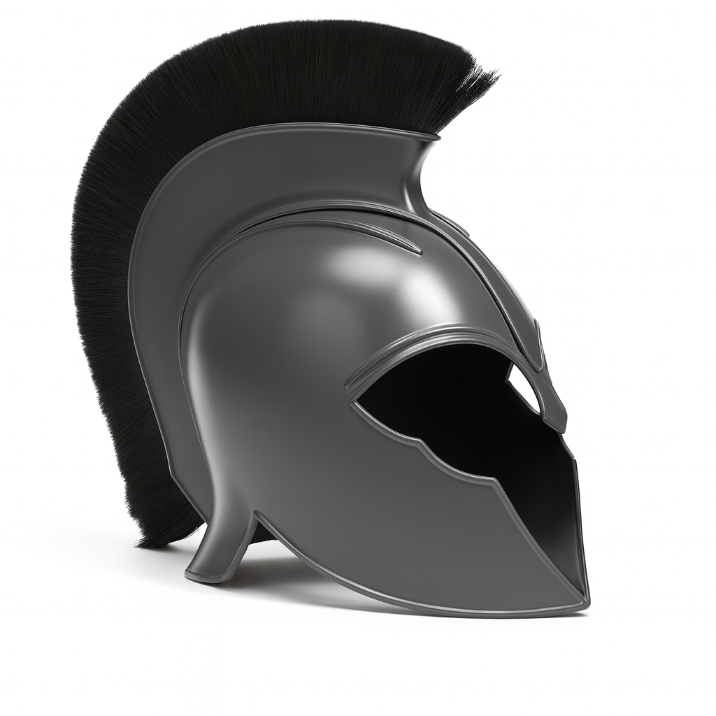 Assembled vapour-smoothed Build Kit hero image for Troy: Achilles Helmet